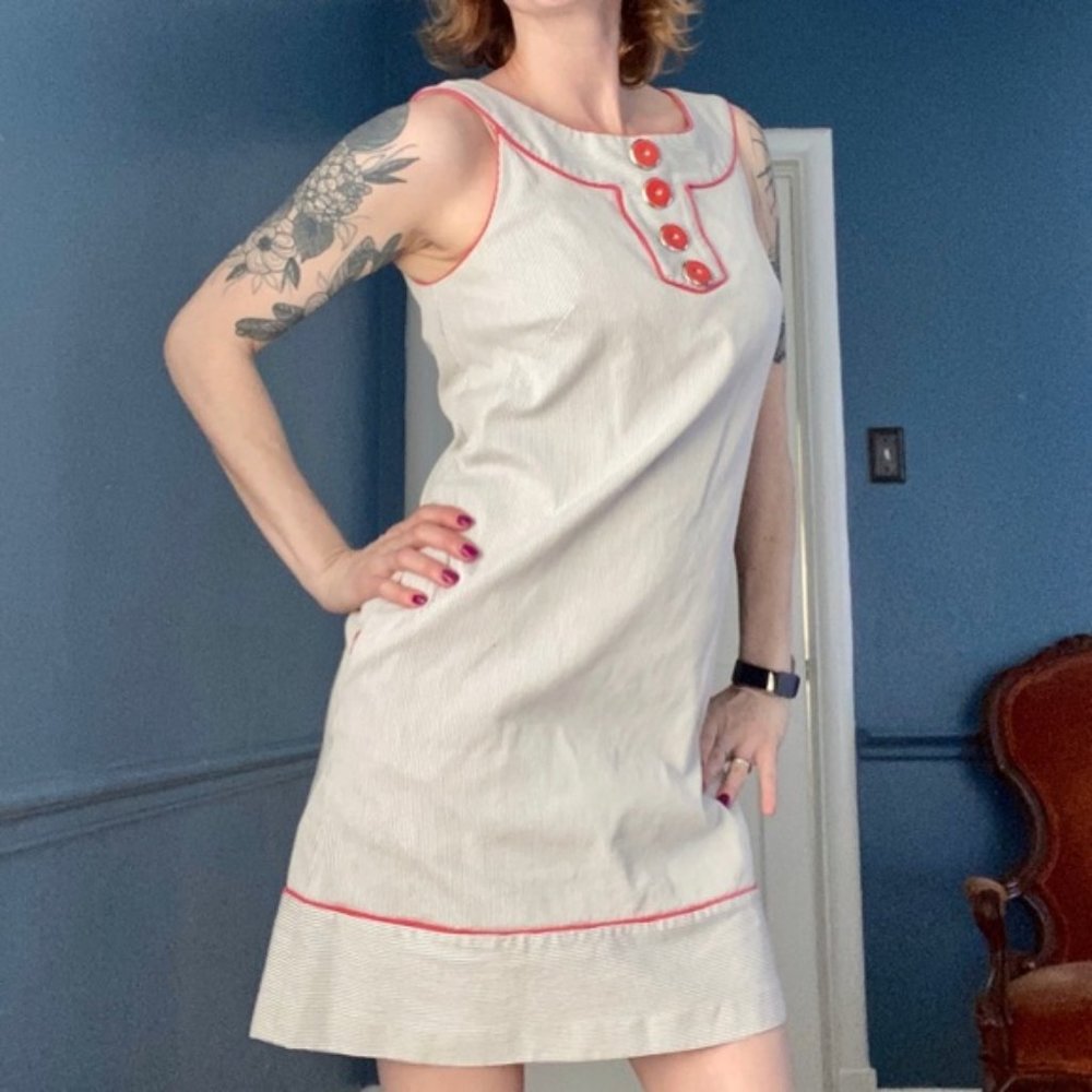 Mod Maggy London 60s-Style Dress WITH POCKETS